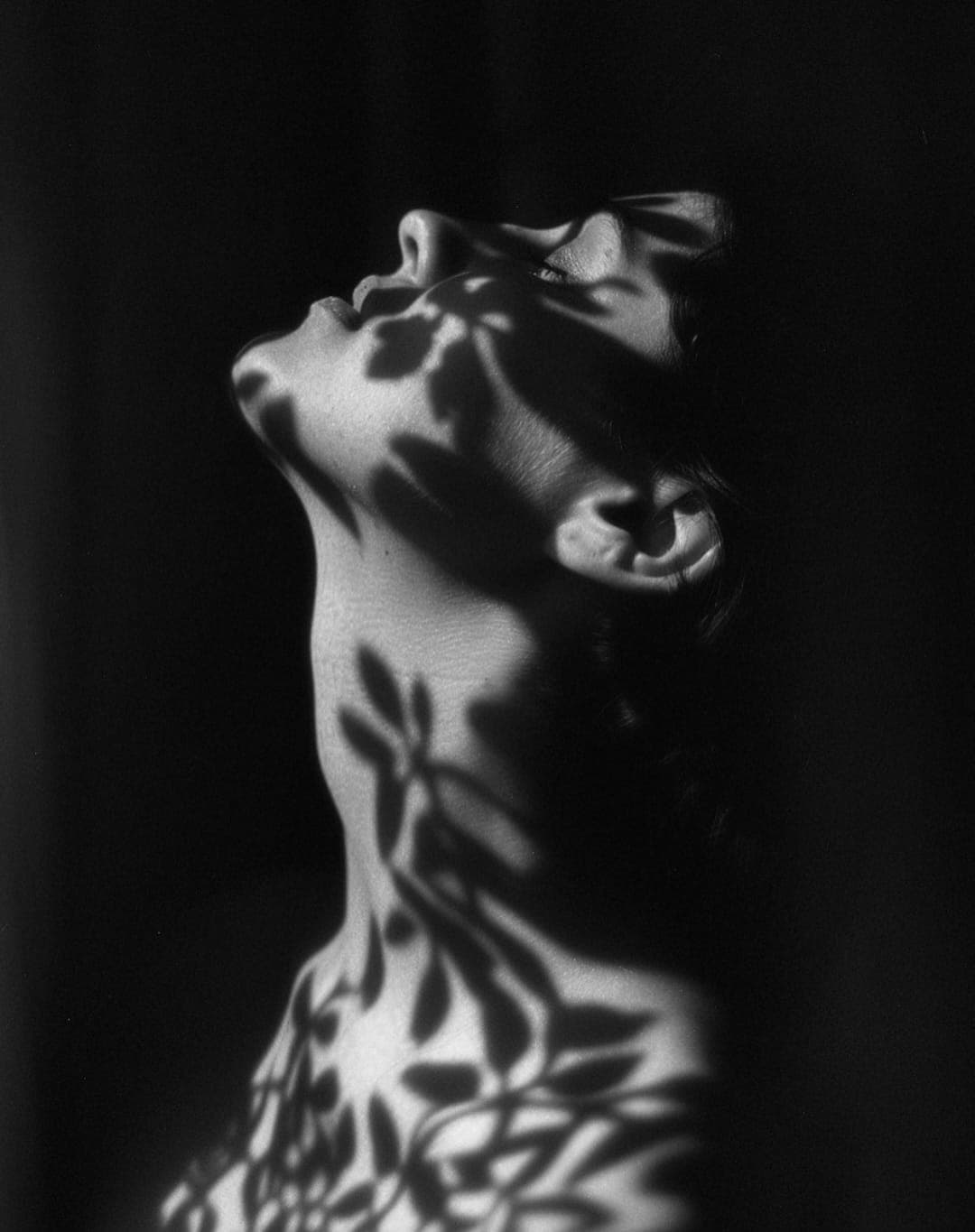 Side profile portrait